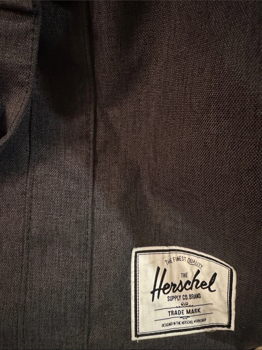Herschel Supply Company Black Canvas Duffel Bag